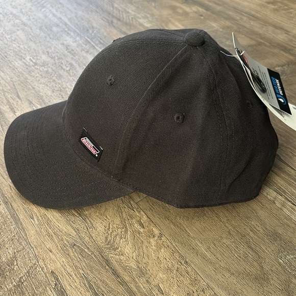 Dickies Water Defense Canvas snapback cap,6 panel,moisture wick headband,logo - Picture 3 of 9